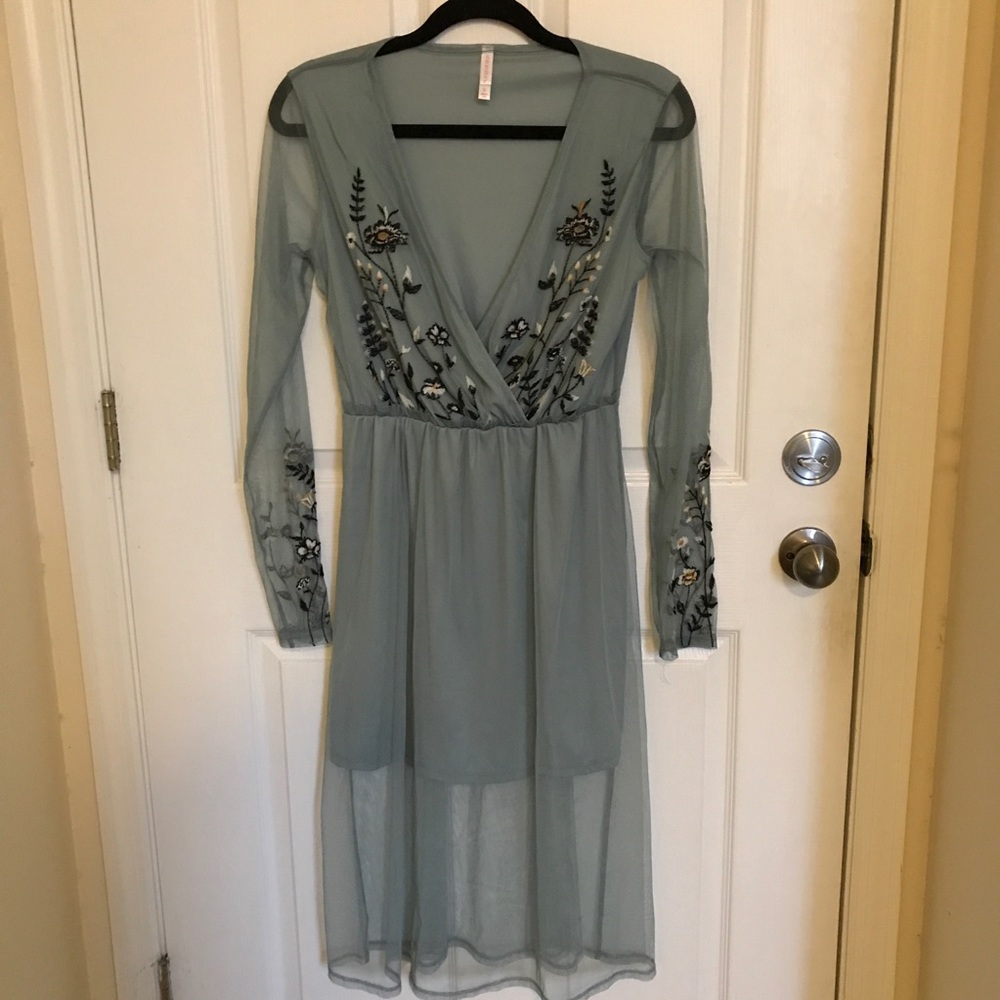 Low cut dress
